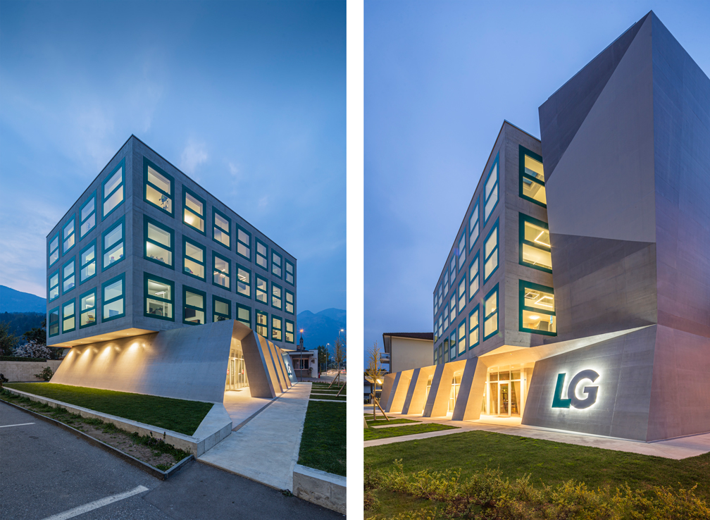 LG, Losone, Switzerland, Aldo Cacchioli architecture